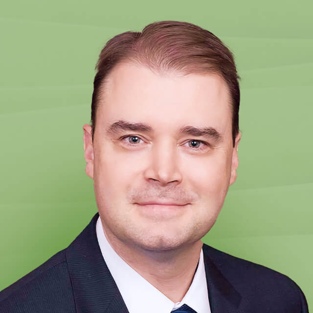 Self potrait of Dr. Todd Klessert, a retina specialist